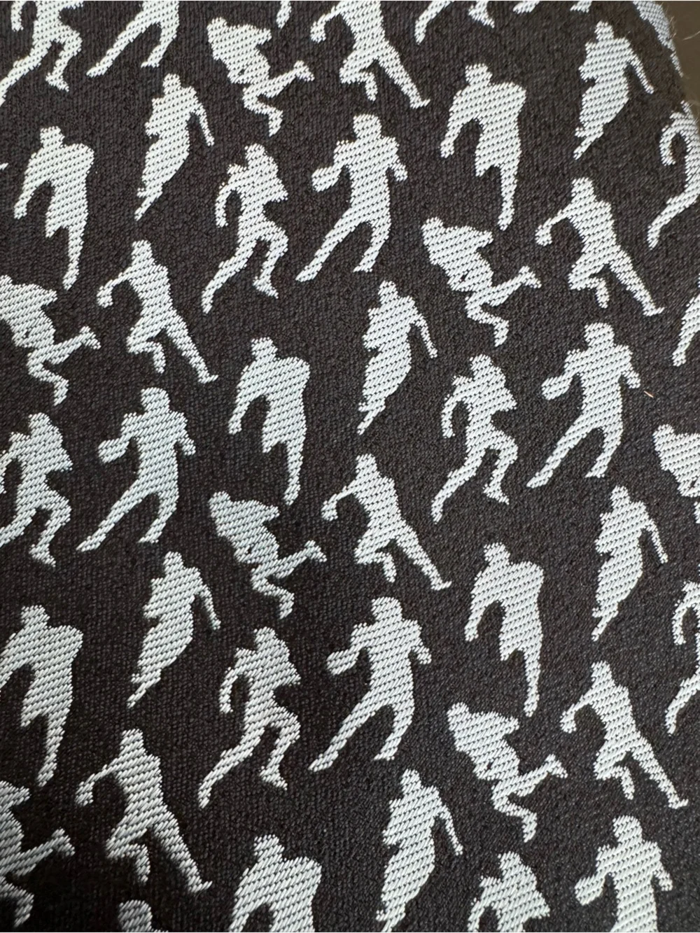 ChalkTalkSPORTS Football Player Silk Necktie Blue Gray Novelty Tie